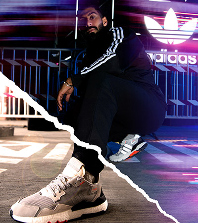 مبدعون إماراتيون في حملة Adidas Originals لاطلاق حذاء Nite Jogger الرياضي الجديد
